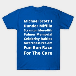 Michael Scott's Dunder Mifflin Fun Run T-Shirt